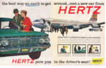 1960 Hertz Rent a Car Advertisement