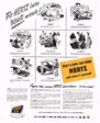 1950 Hertz Rent-a-Car Advertisement