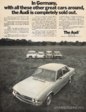 1970 Audi 100 LS Advertisement
