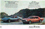 1968 Chevrolet Corvette and Camaro Ad
