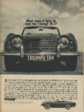 1963 Triumph TR4 Advertisement