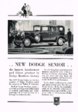 1929 Dodge Brothers Senior 5 passenger Sedan Advertisement