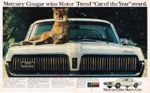 1967 Mercury Cougar "Car of the Year" Ad