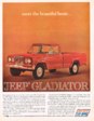 1962 Jeep Gladiator Ad