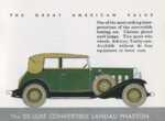1932 Chevrolet Six Brochure