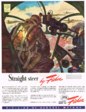 Straight Steer by Fisher Ad from 1943