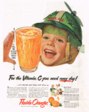 1953 Florida Orange Juice Ad