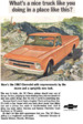 1967 Chevrolet C10 Pickup Advertisement