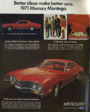 1971 Mercury Montego Advertisement