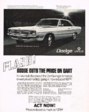 1970 Dodge Dart Swinger 2 Door Hardtop Ad