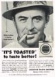 Lucky Strike Cigarettes Ad with Sam Snead
