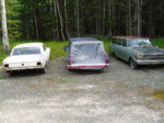 1965 Ford Mustang, 1965 Chevrolet Nova Wagon and 1962 Chevrolet 11 Wagon