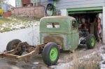 1941 Ford Cab on 1974 Chevy Pickup Frame