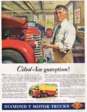 1943 Diamond T Motor Trucks Ad