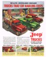 1949 Willys-Overland Jeep Trucks Ad