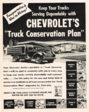 Chevrolets Truck Conservation Plan Advertisement