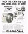 1957 Goodyear Tires Ad