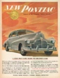 The New 1946 Pontiac Finest of the Famous Silver Streaks