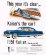 1951 Kaiser DeLuxe 4 Door Sedan Ad
