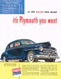 1947 Plymouth Special Deluxe 4-Door Ad