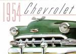 1954 Chevrolet Brochure Cover