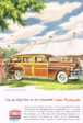 1948 Plymouth Woody Wagon Advertisement