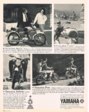 1965 Yamaha Motorcycle Advertisement