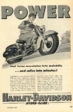 1954 Harley Davidson Motorcycle Advertisement