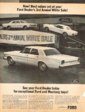 1966 Ford Dealer Annual Sale Ad