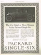 Packard Single Six Advertisement