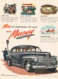 1946 Mercury 4 Door Advertisement