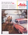 1957 Avis Rent-a-Car Advertisement