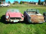 Rusty Sports Cars waiting to be Restored