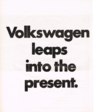 1968 Volkswagen Advertisement