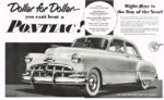 1950 Pontiac Silver Streak Ad