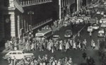 New York City Street Scene circa 1950
