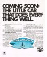 1971 Chevrolet Vega Advertisement