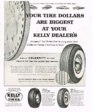 1957 Kelly Tires Ad