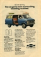 1971 Chevrolet Sport Van Advertisement