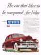 1949 Plymouth Advertisement