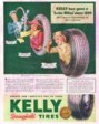 1944 Kelly Tires Advertisement