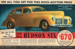 1940 Hudson Six  Ad