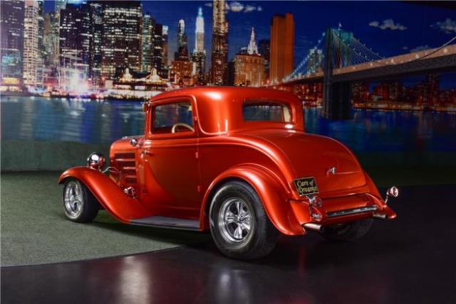 32 FORD RARE 3 WINDOW  STEEL CPEIMMACULATE100K