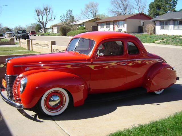 Outstanding 40 ford coupe