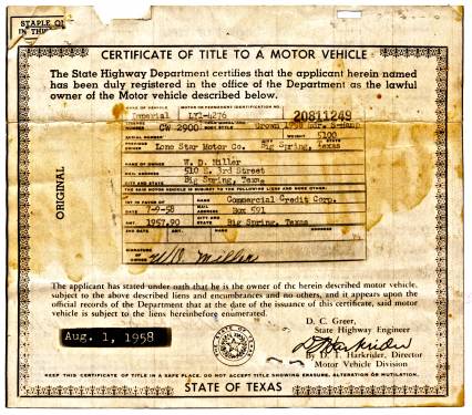 1958 IMPERIAL CROWN SOUTHAMPTON Survivor