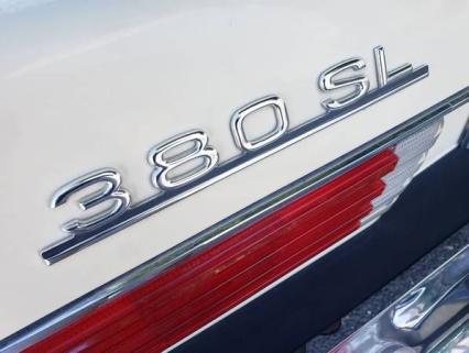 1982 Mercedes Benz 380SL Roadster