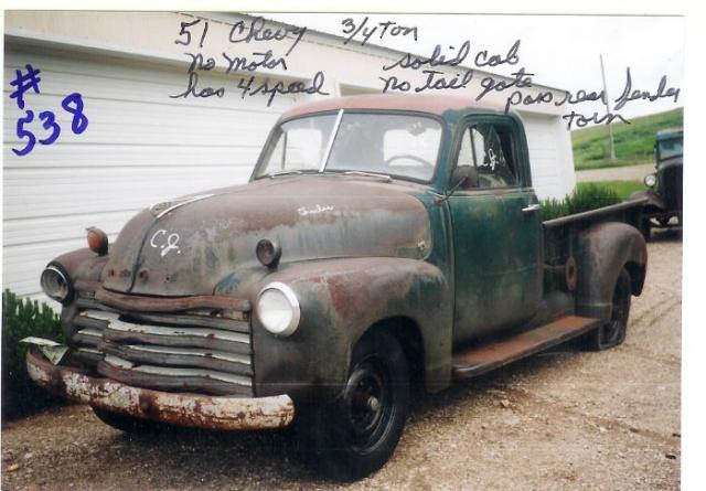 1951 Chevrolet 34 Ton
