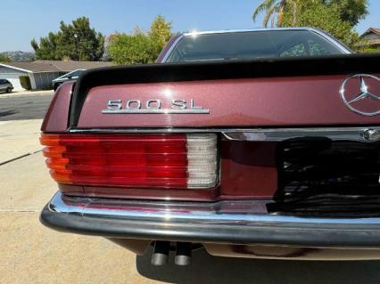 1986 Mercedes Benz 500 SL