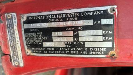 1968 International 1300c