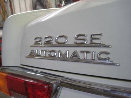 1966 Mercedes Benz 220SE